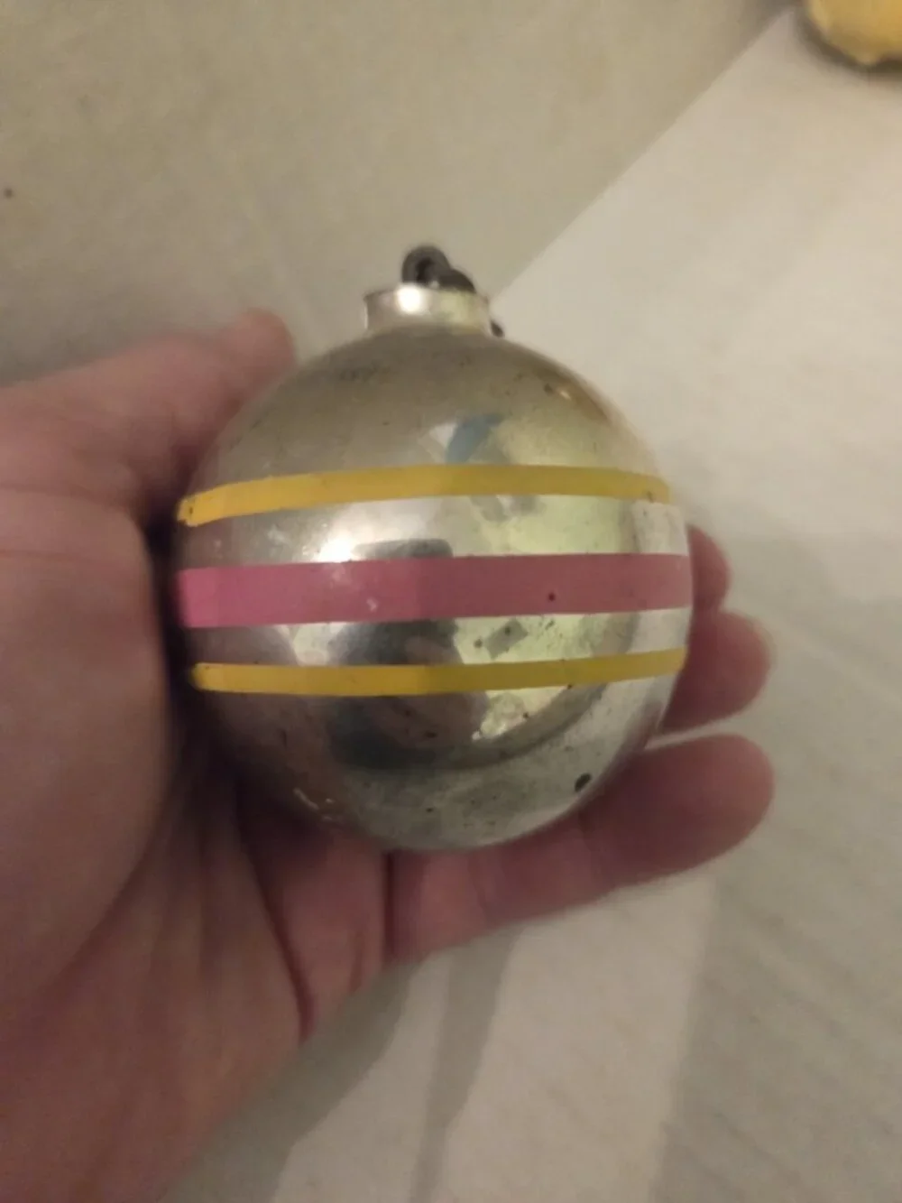 Vintage Plastic Christmas Ornaments Unbreakable Bradford Jewel Bright Set 5